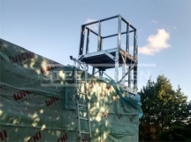 Armado de tanque de agua, perfileria acero galvanizado