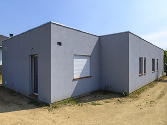 Casa en Lliçà de Vall - Aberturas en la parte posterior de la casa.